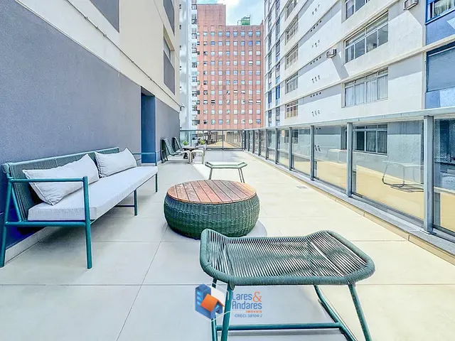 Apartamento 1 quarto e 1 banheiro, à venda, no bairro Jardins em São Paulo