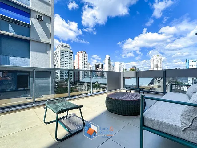 Apartamento 1 quarto e 1 banheiro, à venda, no bairro Jardins em São Paulo