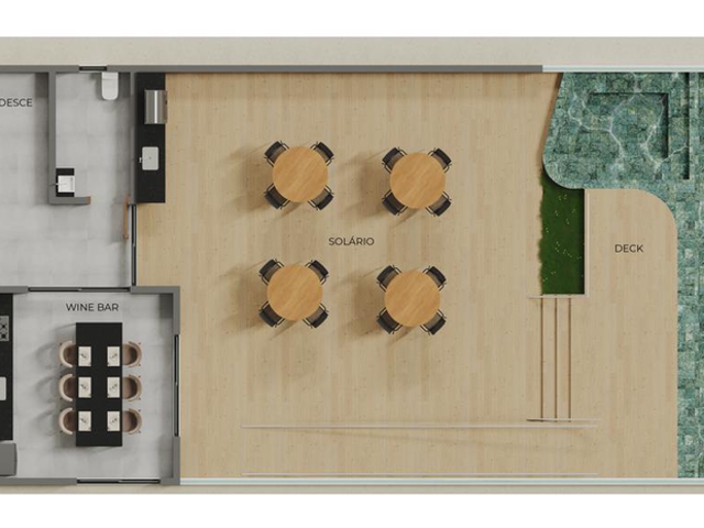 Apartamento 1 quarto e 1 banheiro, à venda, no bairro Bessa em João Pessoa