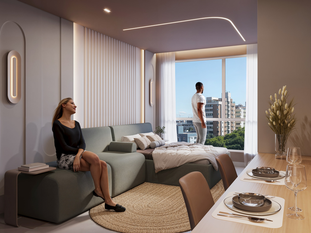 Apartamento 1 quarto e 1 banheiro, à venda, no bairro Intermares em Cabedelo