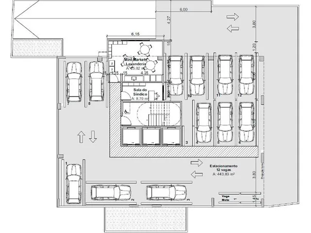 Apartamento 1 quarto e 1 banheiro, à venda, no bairro Manaíra em João Pessoa