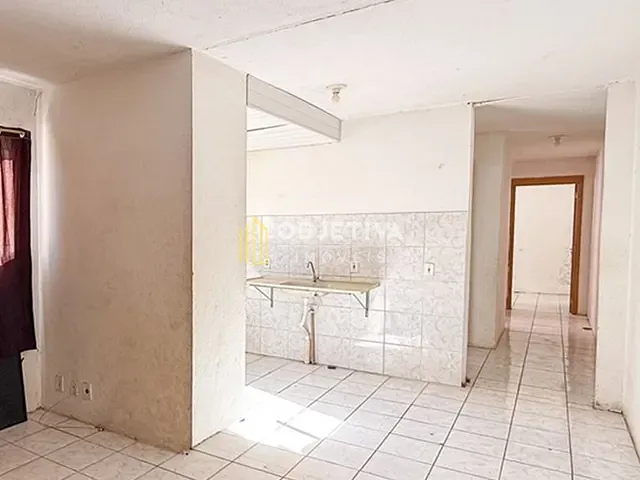 Apartamento 2 quartos e 1 banheiro, à venda, no bairro Guajuviras em Canoas