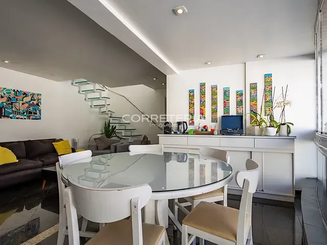 Cobertura / Penthouse 3 quartos e 4 banheiros, à venda, no bairro Moema em São Paulo