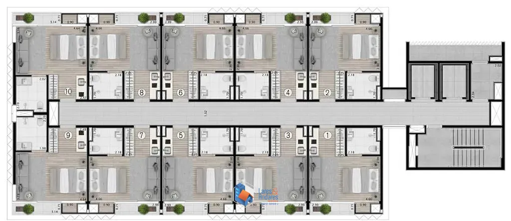 Apartamento, 1 quarto, 30 m² - Foto 32