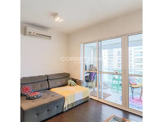 Apartamento 1 quarto e 2 banheiros, à venda, no bairro Campo Belo em São Paulo