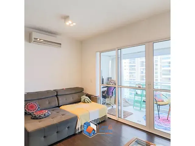 Apartamento 1 quarto e 2 banheiros, à venda, no bairro Campo Belo em São Paulo