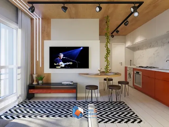 Apartamento 1 quarto e 1 banheiro, à venda, no bairro Moema em São Paulo