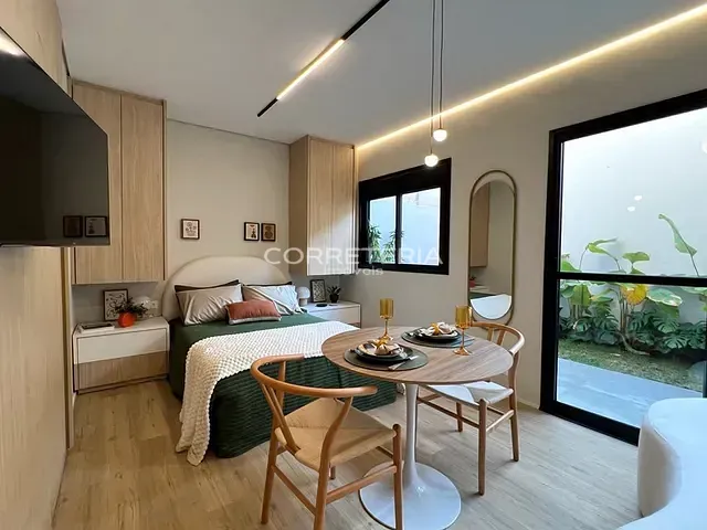 Studio 1 quarto e 1 banheiro, à venda, no bairro Chácara Santo Antônio (Zona Sul) em São Paulo
