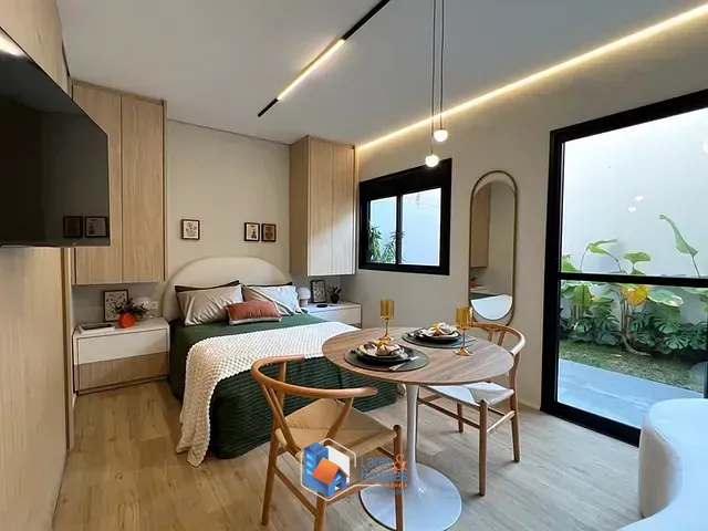 Studio 1 quarto e 1 banheiro, à venda, no bairro Chácara Santo Antônio (Zona Sul) em São Paulo