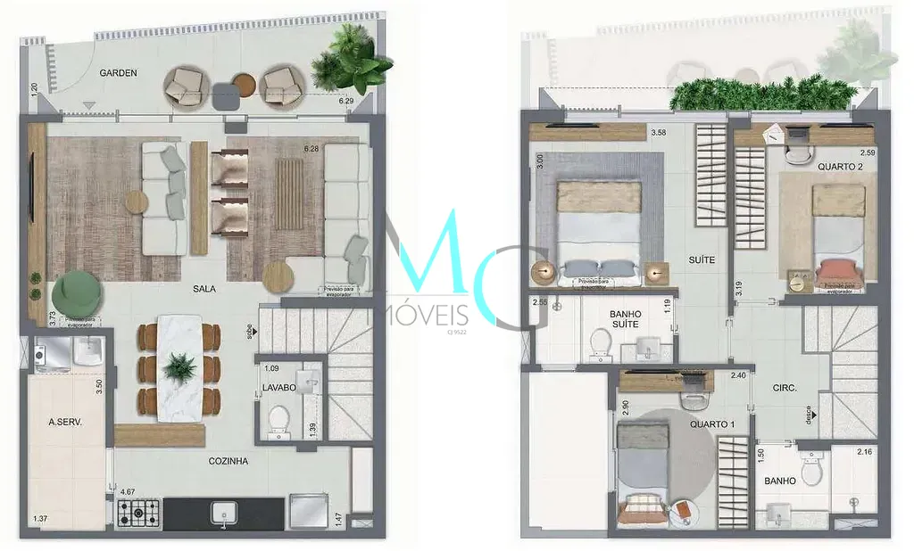Casa, 3 quartos, 106 m² - Foto 37