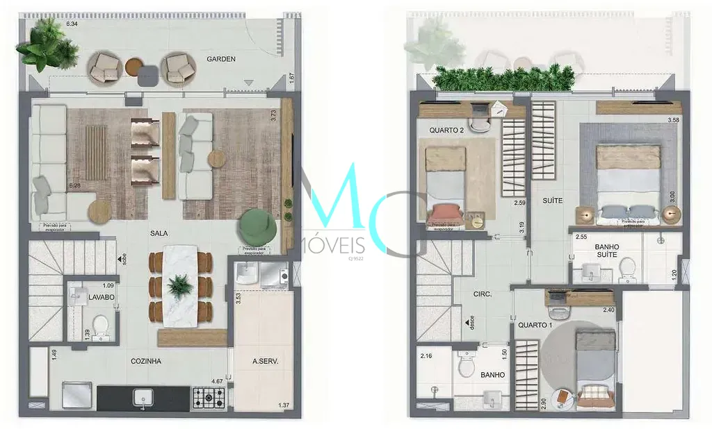 Casa, 3 quartos, 106 m² - Foto 43