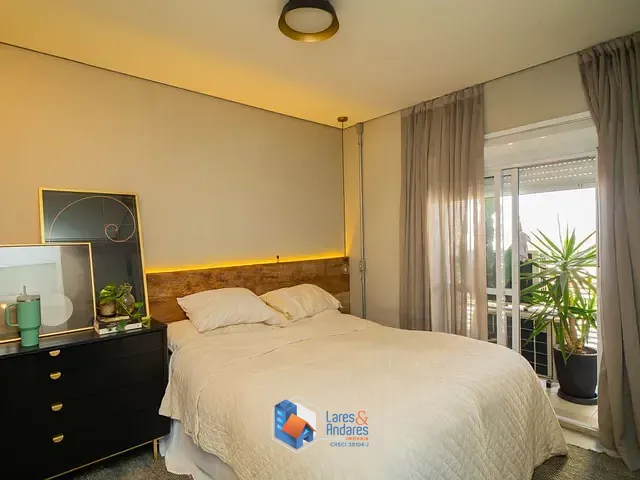 Apartamento 2 quartos e 2 banheiros, à venda, no bairro Brooklin Novo em São Paulo