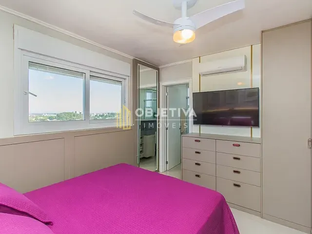 Apartamento 2 quartos e 3 banheiros, à venda, no bairro Nossa Senhora das Graças em Canoas