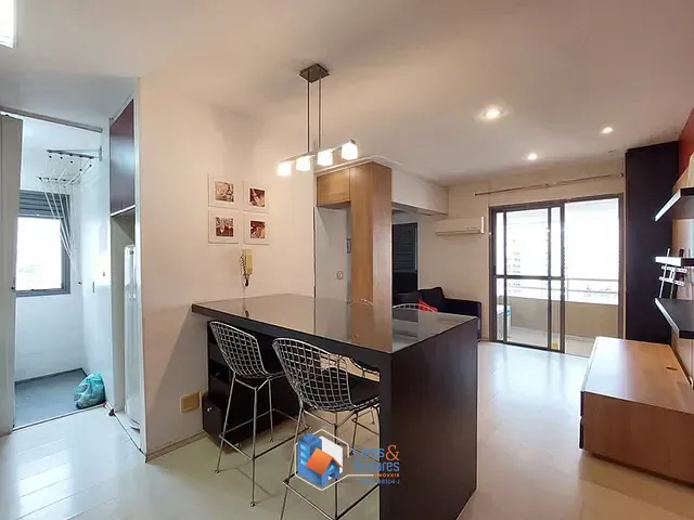 Apartamento 1 quarto e 1 banheiro, à venda, no bairro Brooklin Paulista em São Paulo