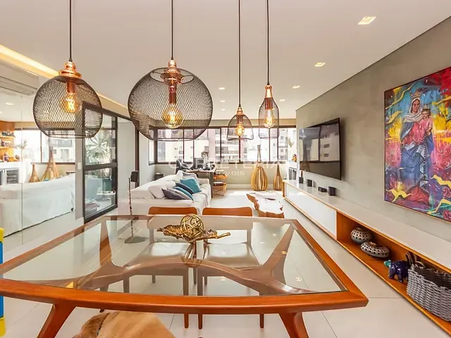Apartamento 4 quartos e 5 banheiros, à venda, no bairro Indianópolis em São Paulo