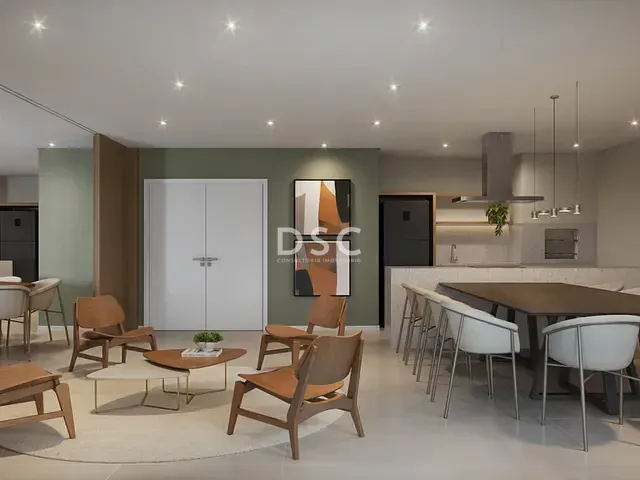 Apartamento 1 quarto e 1 banheiro, à venda, no bairro Centro em Curitiba