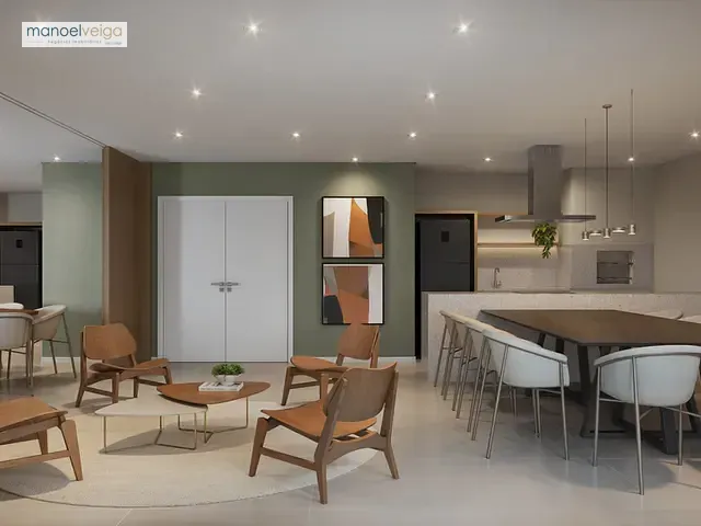 Apartamento 2 quartos e 2 banheiros, à venda, no bairro Centro em Curitiba