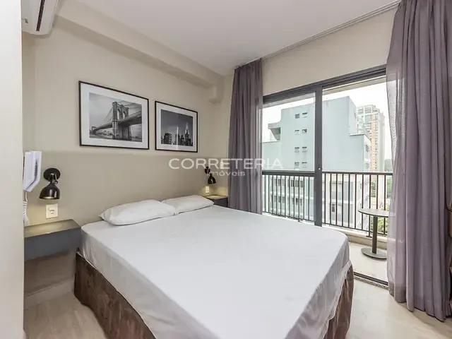 Studio 1 quarto e 1 banheiro, à venda, no bairro Brooklin Novo em São Paulo