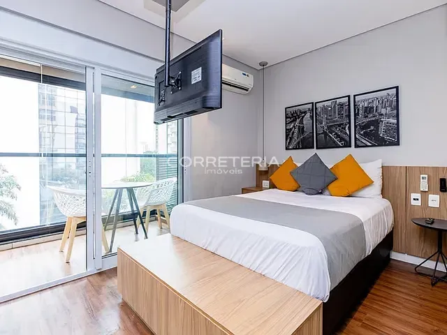 Studio 1 quarto e 1 banheiro, à venda, no bairro Vila Olímpia em São Paulo