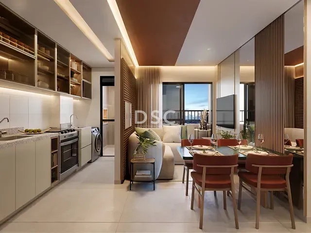 Apartamento 1 quarto e 1 banheiro, à venda, no bairro Jardim Social em Curitiba