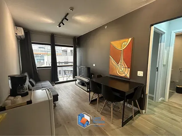 Apartamento 1 quarto e 1 banheiro, à venda, no bairro Itaim Bibi em São Paulo