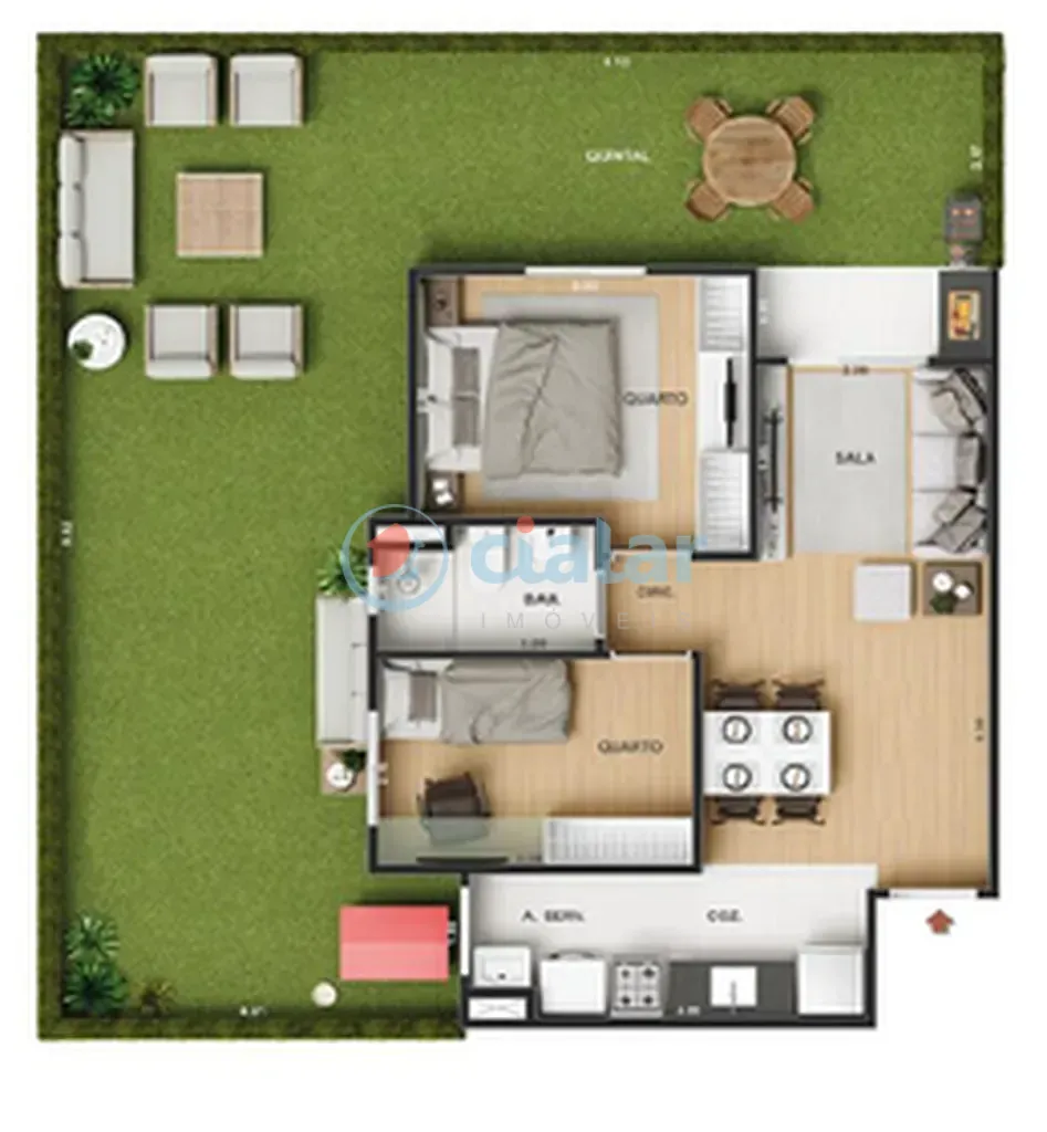 Apartamento, 2 quartos, 57 m² - Foto 30