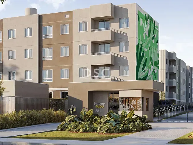 Apartamento 2 quartos e 1 banheiro, à venda, no bairro Hauer em Curitiba