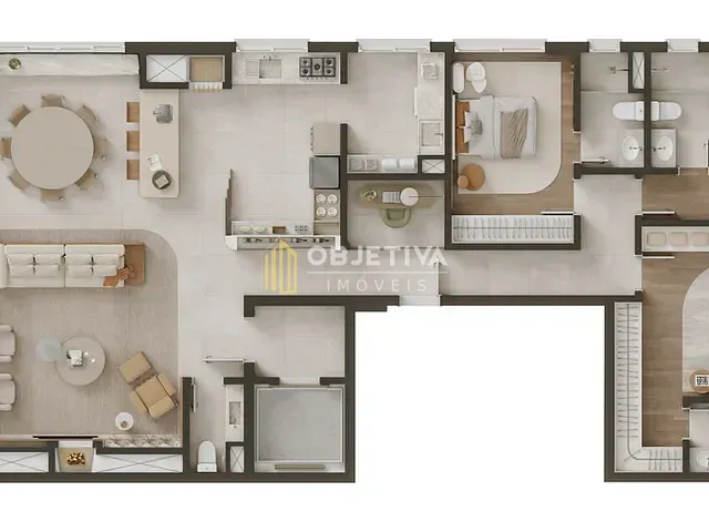 Cobertura / Penthouse 3 quartos e 6 banheiros, à venda, no bairro Mont Serrat em Porto Alegre