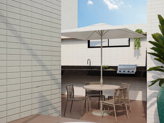 Apartamento 3 quartos e 3 banheiros, à venda, no bairro Bessa em João Pessoa