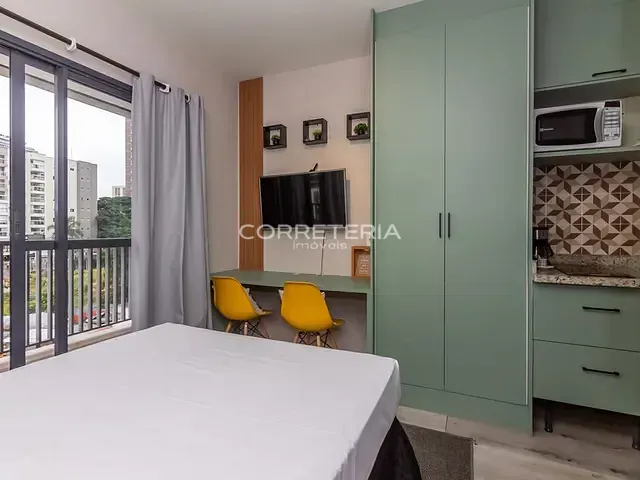 Studio 1 quarto e 1 banheiro, à venda, no bairro Jardim das Acácias em São Paulo