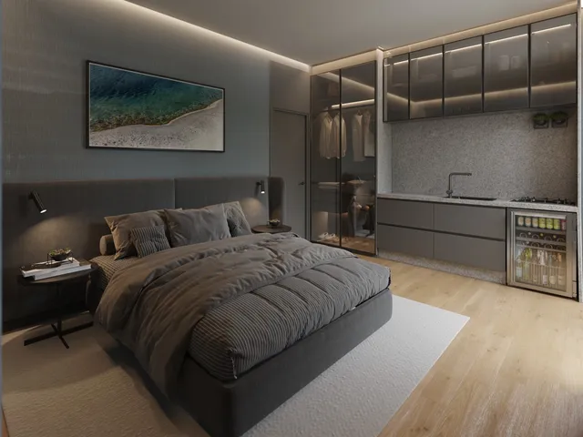 Apartamento 1 quarto e 1 banheiro, à venda, no bairro Tambaú em João Pessoa
