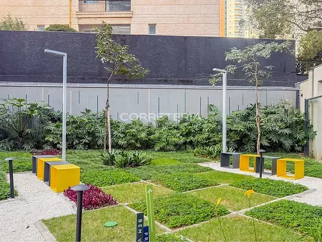 Studio 1 quarto e 1 banheiro, à venda, no bairro Brooklin Paulista em São Paulo