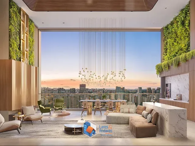 Apartamento 3 quartos e 3 banheiros, à venda, no bairro Brooklin Novo em São Paulo