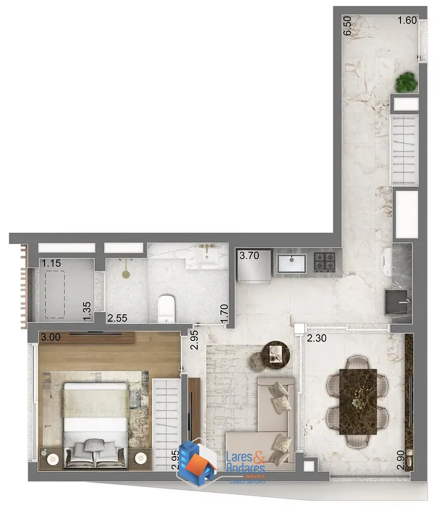 Apartamento, 2 quartos, 96 m² - Foto 24