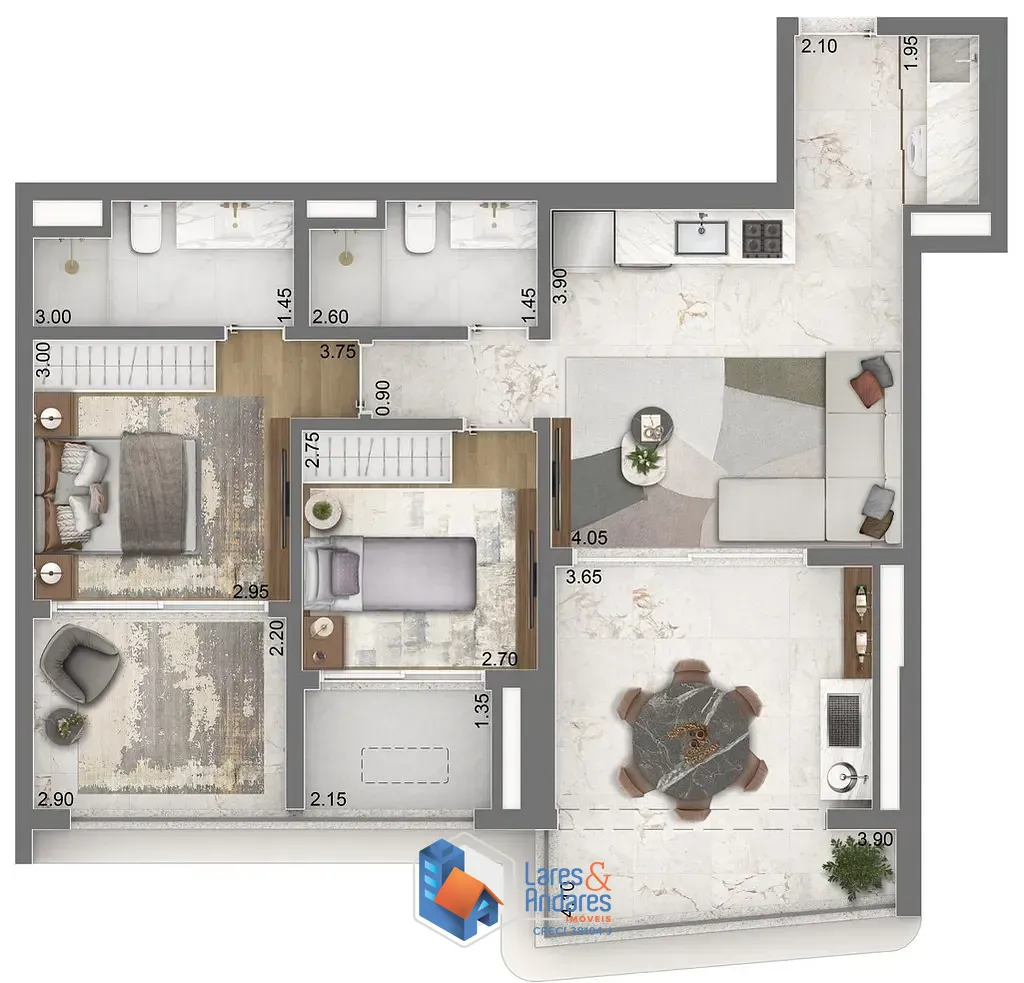 Apartamento, 2 quartos, 79 m² - Foto 29