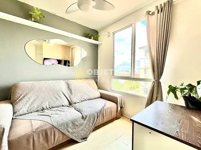 Apartamento 2 quartos e 1 banheiro, à venda, no bairro Fátima em Canoas