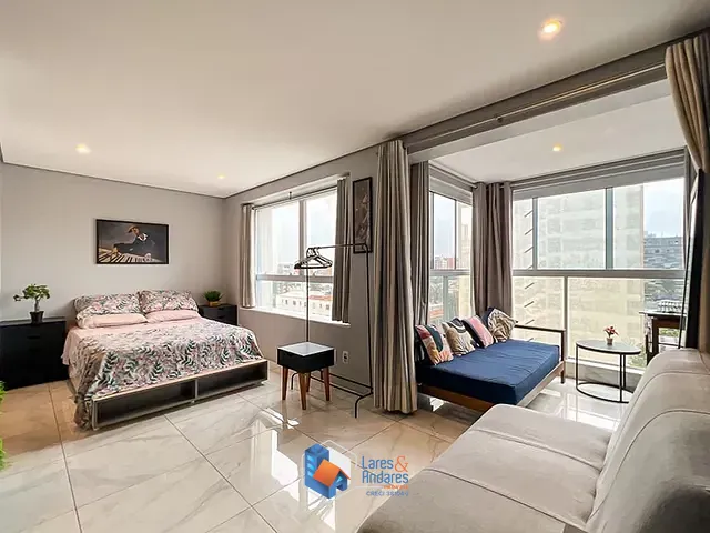 Apartamento 1 quarto e 1 banheiro, à venda, no bairro Vila Madalena em São Paulo