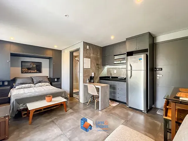 Apartamento 1 quarto e 1 banheiro, à venda, no bairro Vila Madalena em São Paulo