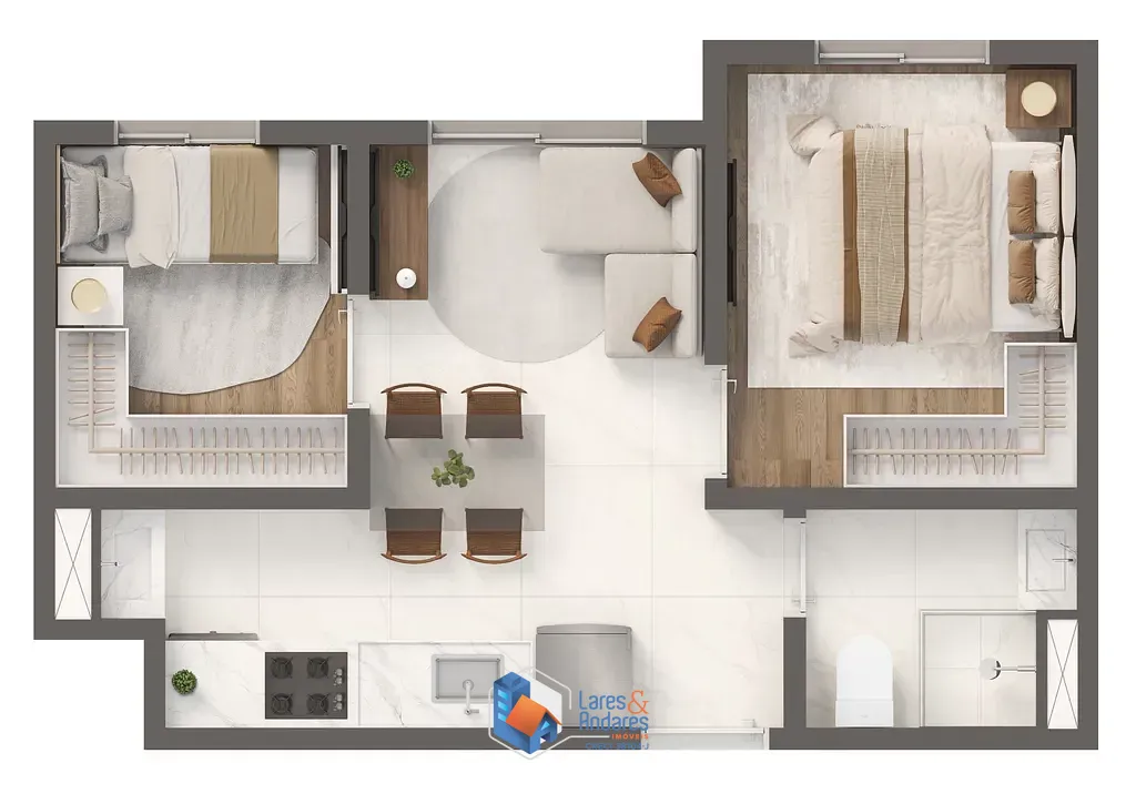 Apartamento, 1 quarto, 25 m² - Foto 18