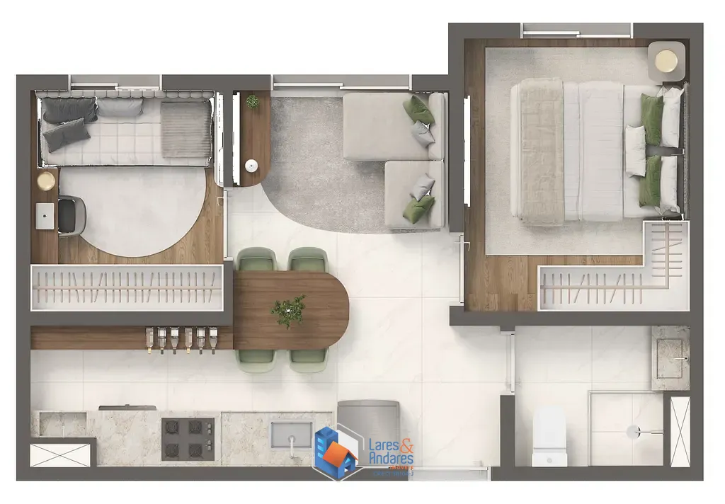 Apartamento, 1 quarto, 25 m² - Foto 19