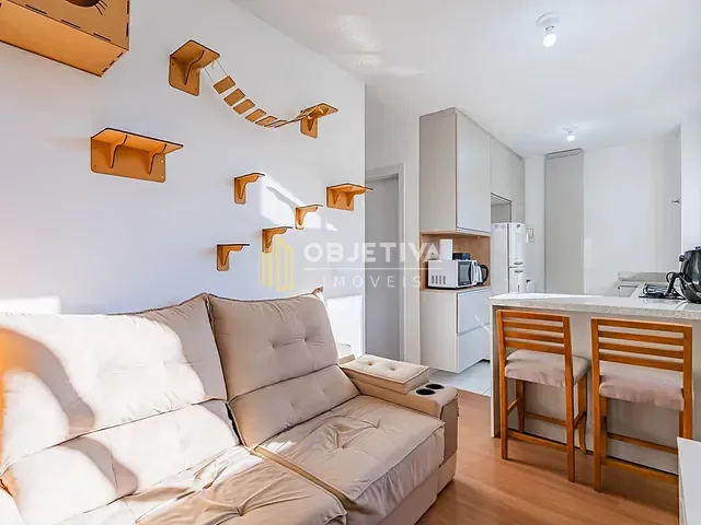 Apartamento 2 quartos e 1 banheiro, à venda, no bairro Parque Santa Fé em Porto Alegre