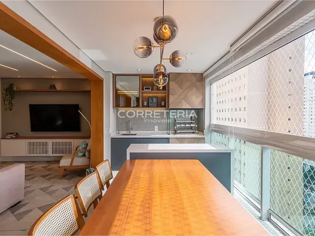 Apartamento 3 quartos e 4 banheiros, à venda, no bairro Brooklin Novo em São Paulo