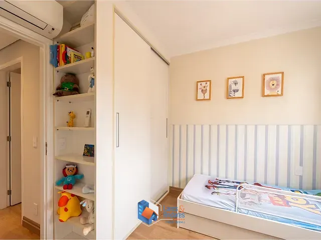 Apartamento 3 quartos e 4 banheiros, à venda, no bairro Brooklin Novo em São Paulo