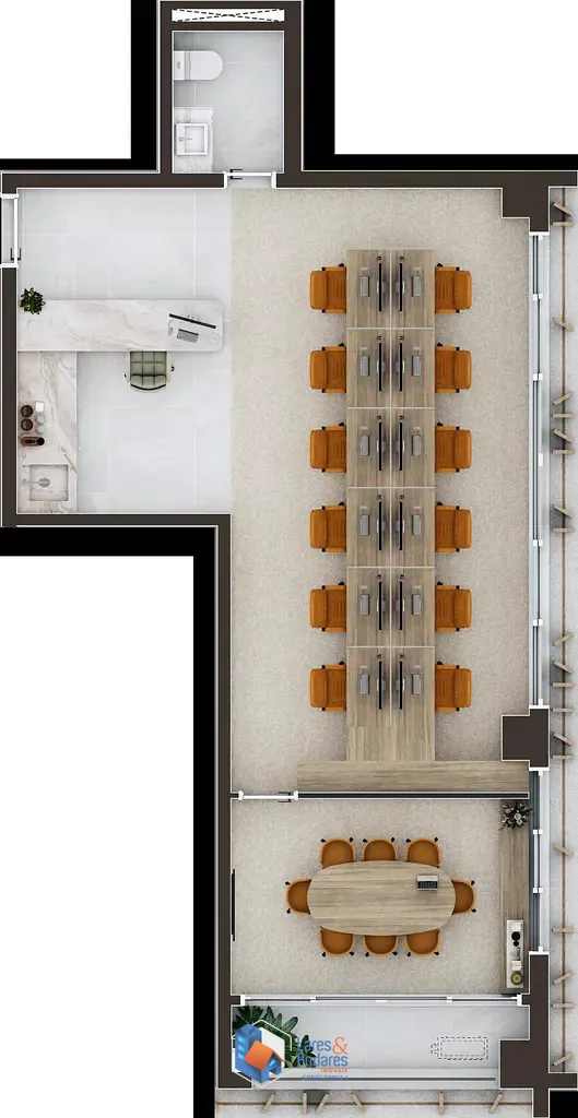 Sala-Conjunto, 48 m² - Foto 7