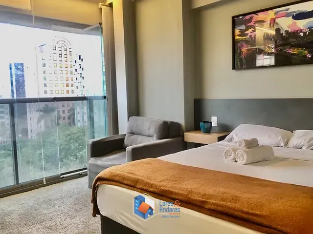 Apartamento 1 quarto e 1 banheiro, à venda, no bairro Jardins em São Paulo