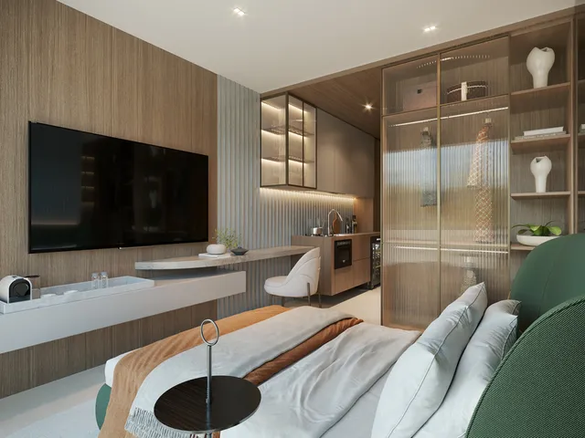 Apartamento 1 quarto e 2 banheiros, à venda, no bairro Altiplano Cabo Branco em João Pessoa