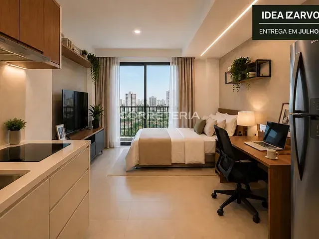 Studio 1 quarto e 1 banheiro, à venda, no bairro Vila Madalena em São Paulo