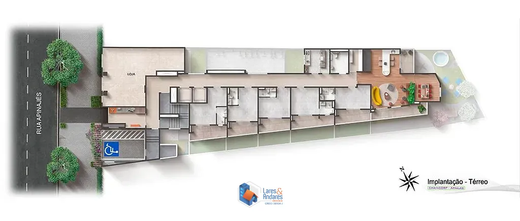 Loja-Salão, 68 m² - Foto 2