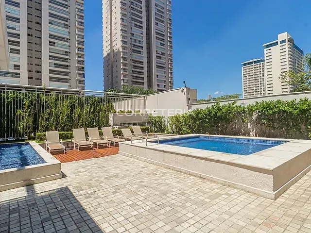 Apartamento 3 quartos e 4 banheiros, à venda, no bairro Santo Amaro em São Paulo