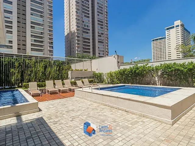 Apartamento 3 quartos e 4 banheiros, à venda, no bairro Santo Amaro em São Paulo